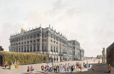 Veduta del Palazzo di Schoenbrunn, Vienna